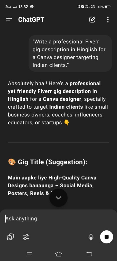 ChatGPT Se Smarter Kaam Kaise Karayein – India Wale Style Mein! 11 Screenshot 20250605 183229