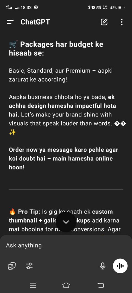 ChatGPT Se Smarter Kaam Kaise Karayein – India Wale Style Mein! 15 Screenshot 20250605 183250