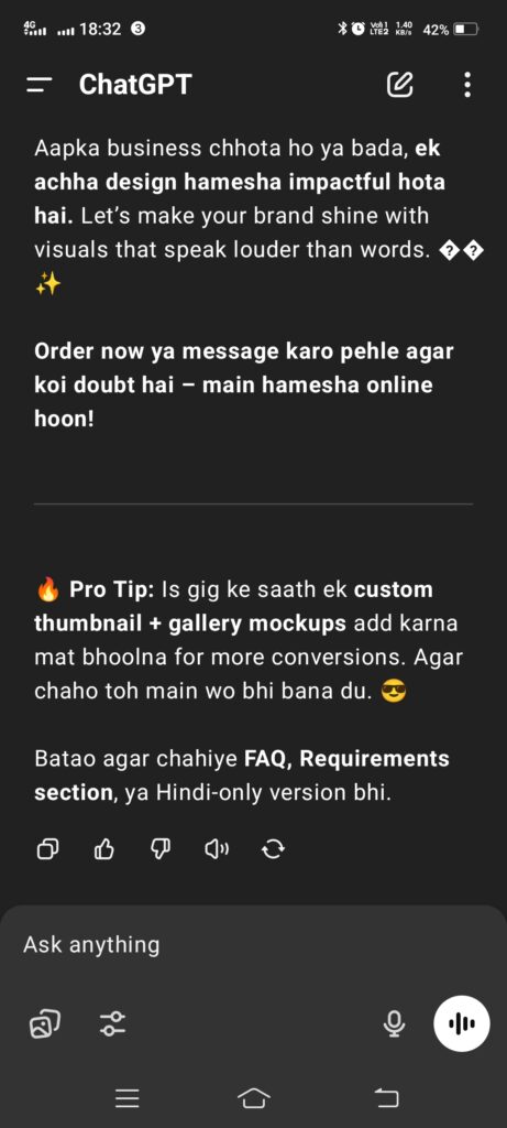 ChatGPT Se Smarter Kaam Kaise Karayein – India Wale Style Mein! 16 Screenshot 20250605 183254